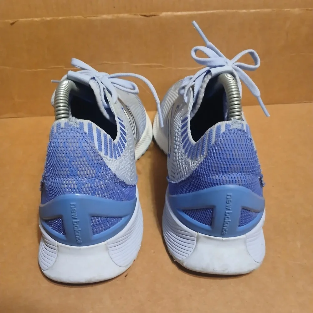 New Balance FuelCell Echo Women 8.5 Blue White Running Shoes Sneakers Walking